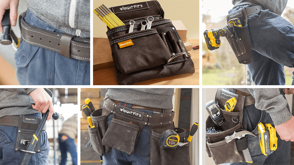 Top 6 Leather Tool belts for Carpenters Mechanics and Electricians