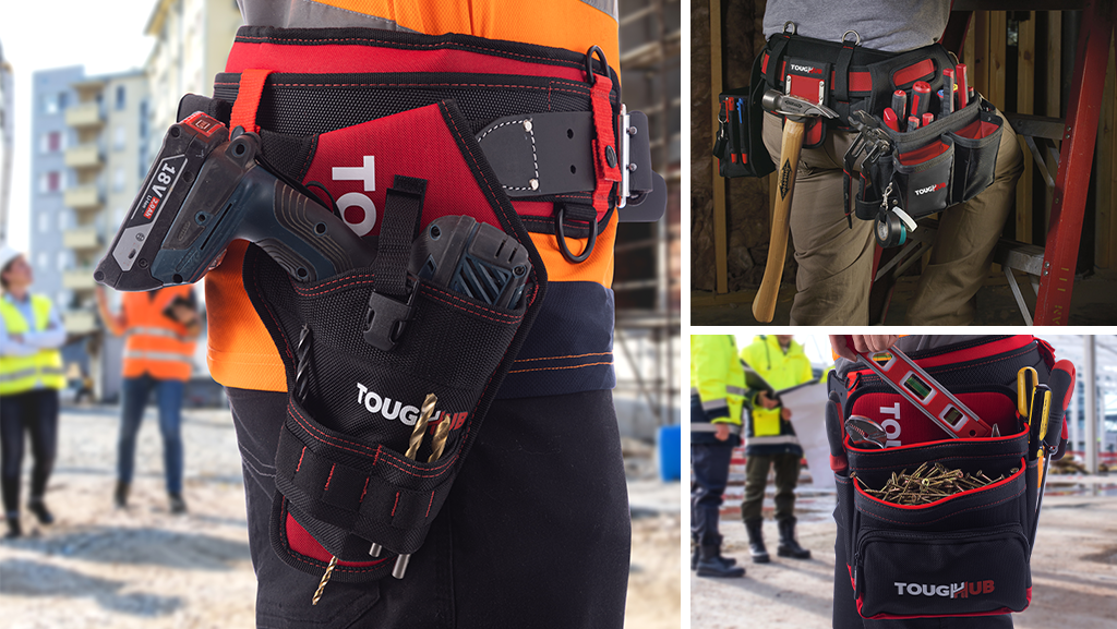 Nylon tougher tool belts for tough tools