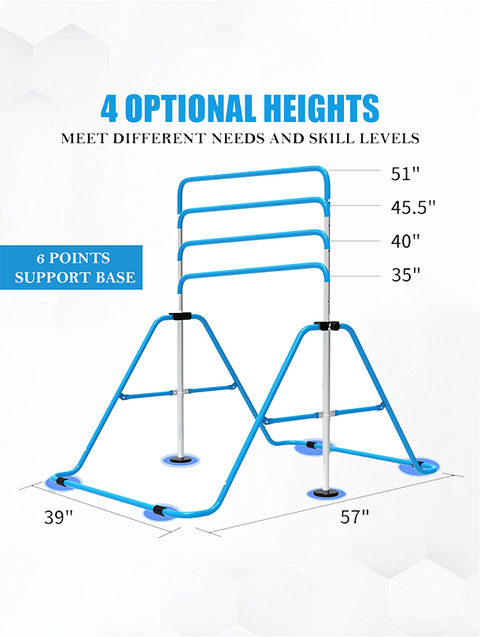 ToughHub Gymnastic Bar for Kids - THGB