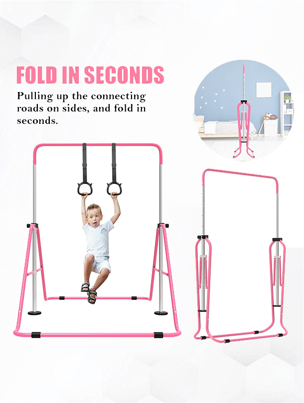 ToughHub Gymnastic Bar for Kids